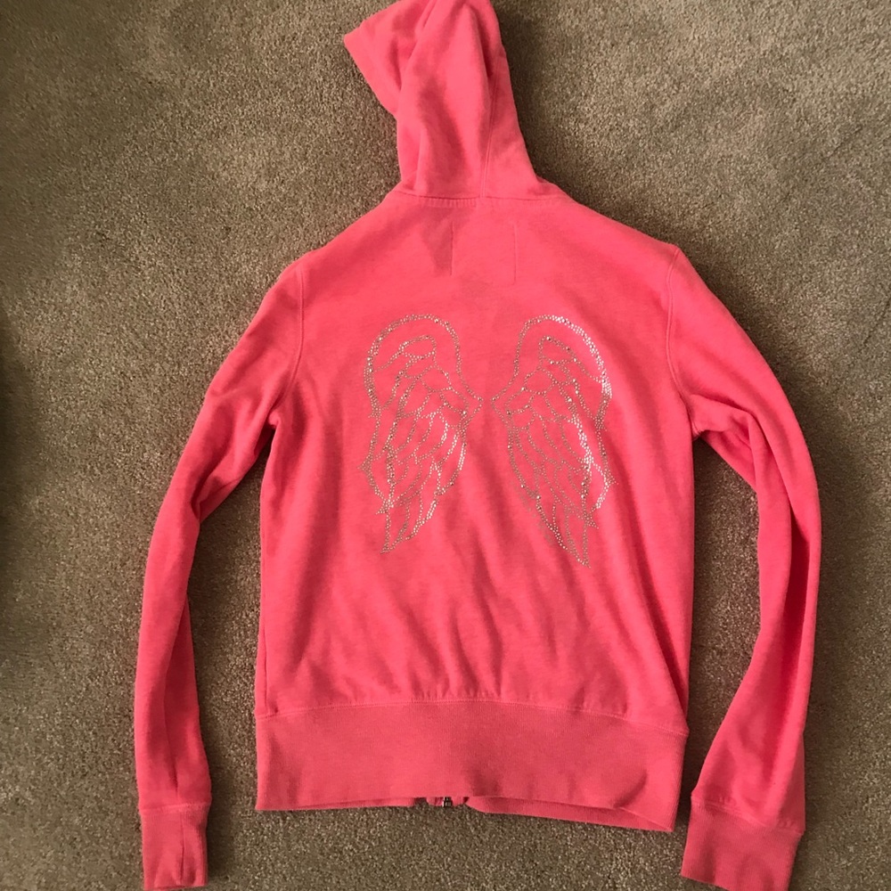 Zip up Victoria’s Secret supermodel hoodie